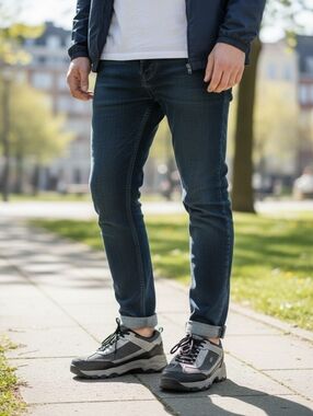 BRAHMA Mens Steel Toe Sz 8.5 Work Shoes Low Top Anti Fatigue Sneaker Sty…